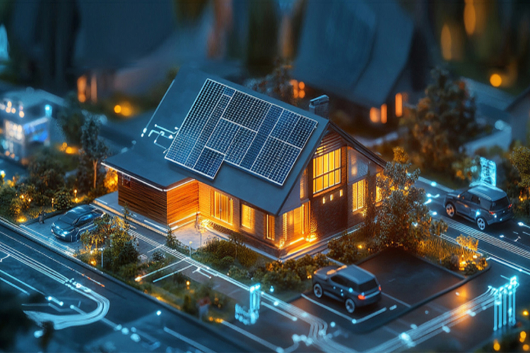 High-performance SolaX power hybrid inverter in use